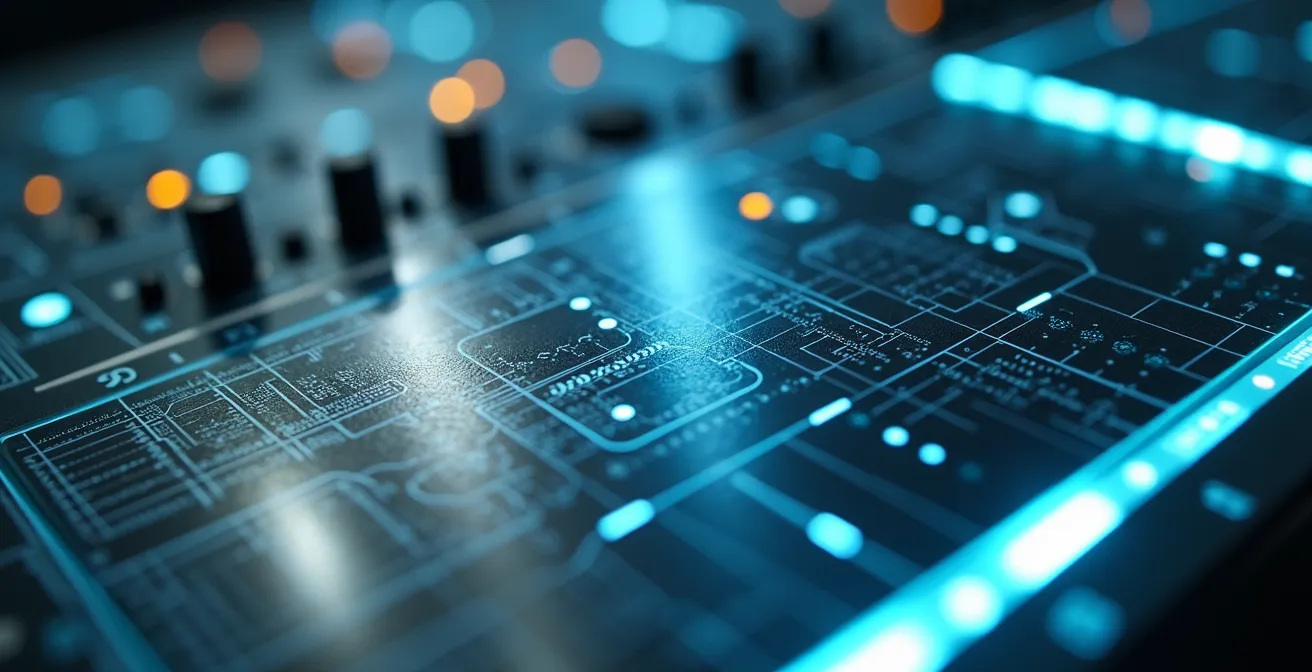 Industrielle Metaverse-Anwendung in deutschen Unternehmen visualisiert