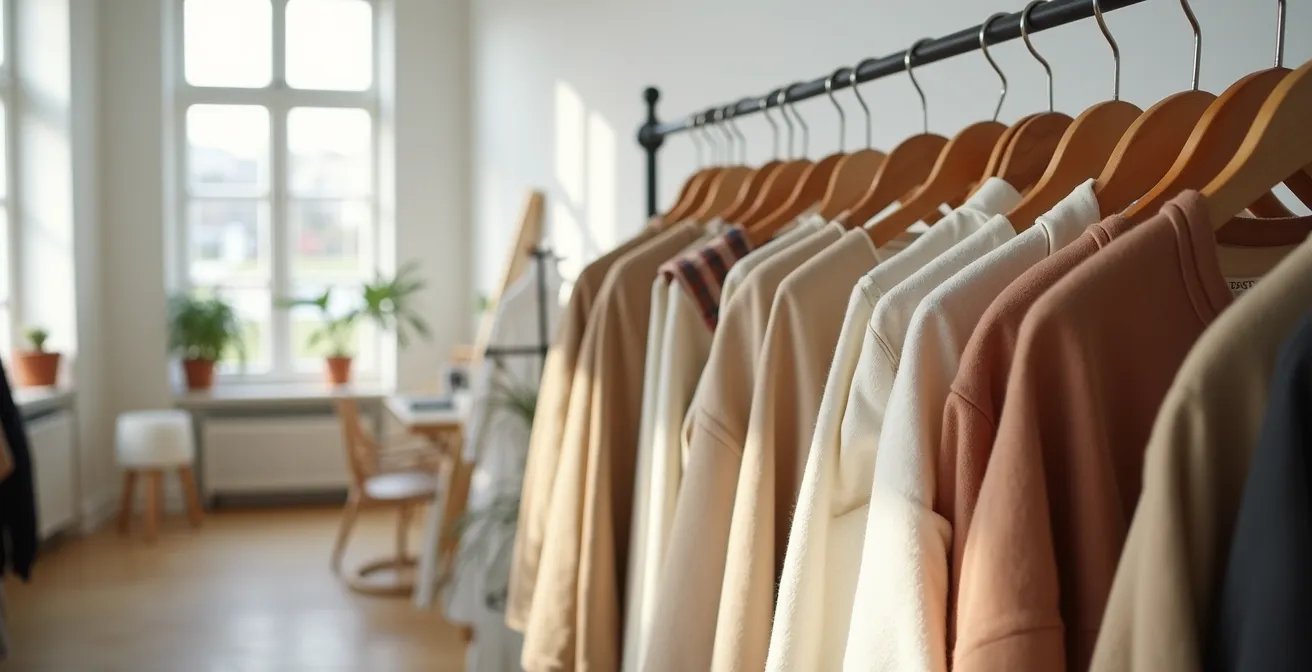 Vintage Second-Hand Laden mit hochwertigen Kleidungsstücken