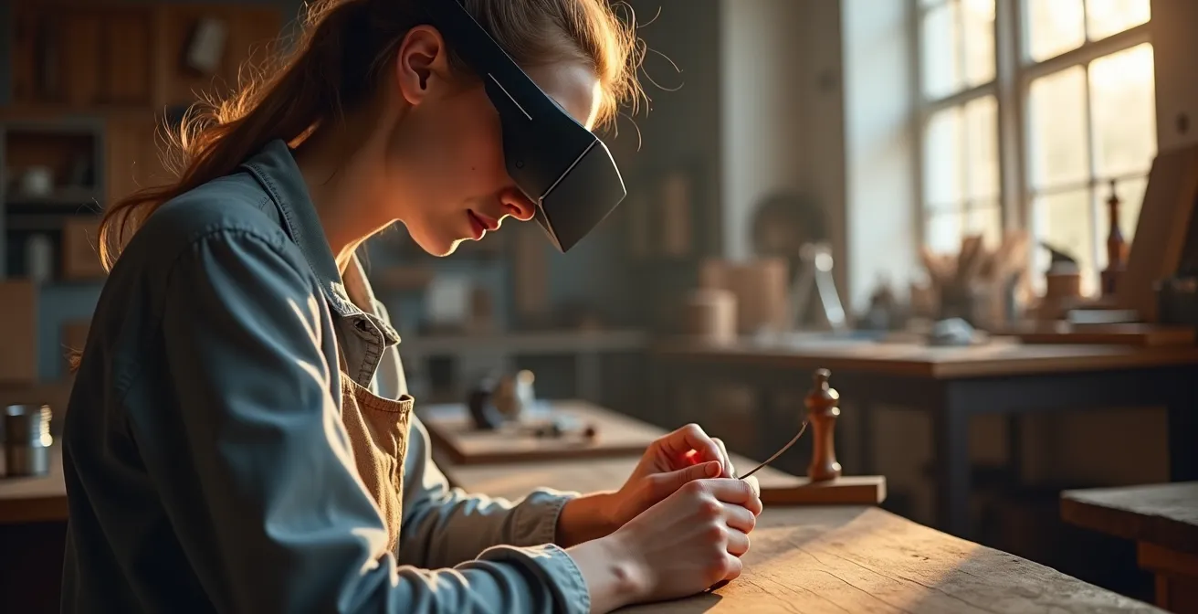 Virtual Reality Training im deutschen Handwerk dargestellt